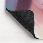 Angelic Maiden en Inspirerend Quote Etherisch Muismat (Hoek)