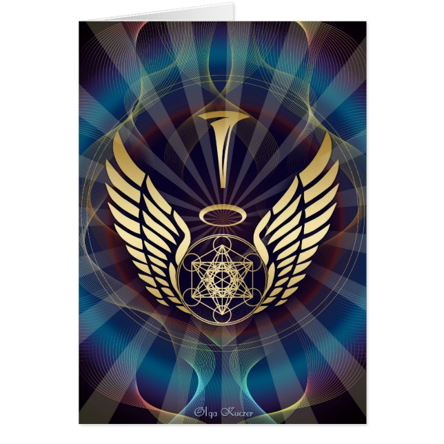 Angelic- Merkaba-Metatron cube (Voorkant)