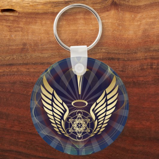 Angelic- Merkaba-Metatron cube Sleutelhanger (Voorkant)