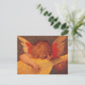 Angelic Musician Briefkaart (Staand voorkant)