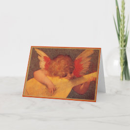 Angelic Musician - Kerst Feestdagen Kaart