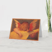 Angelic Musician - Kerst Feestdagen Kaart (Voorkant)