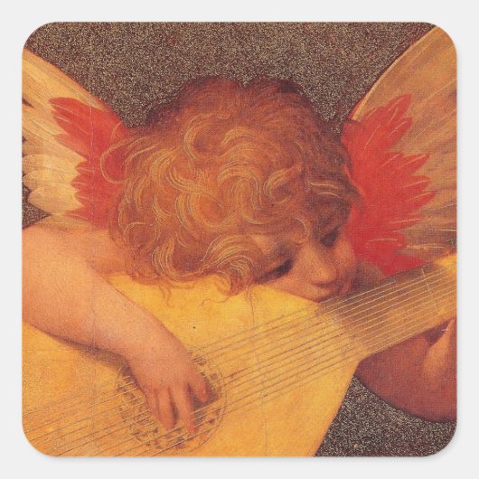 Angelic Musician - Sticker (Voorkant)
