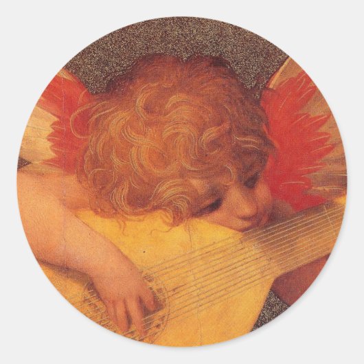 Angelic Musician - Sticker (Voorkant)