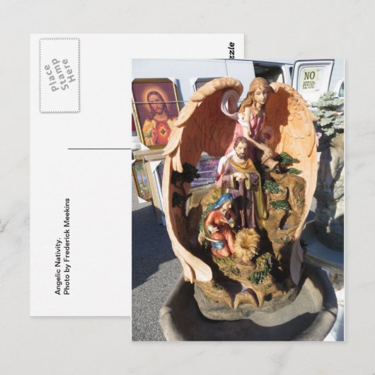 Angelic Natitivity Briefkaart (Voorkant / Achterkant)