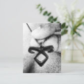 Angelic Power Rune Briefkaart (Staand voorkant)