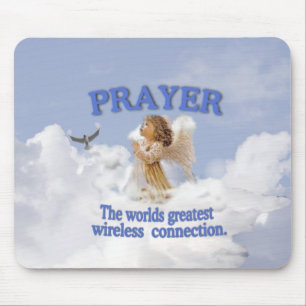 Angelic Prayer Wereldwijd de grootste draadloze ve Muismat