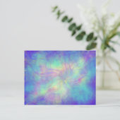 Angelic Presence Modern Christelijke Profetic Art Briefkaart (Staand voorkant)