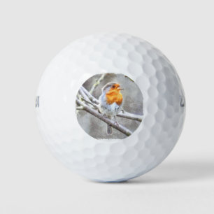 Angelic Robin Waterverf Golfballen