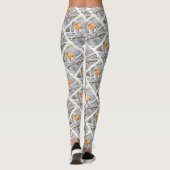 Angelic Robin Waterverf Leggings (Achterkant)
