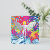 Angelic Robot Kaart (Staand voorkant)