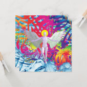 Angelic Robot Kaart (Voorkant / Achterkant in situ)