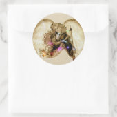 Angelic Ronde Sticker (Tas)