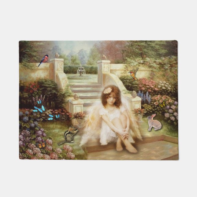 Angelic Serenity Garden door Mat (Voorkant)