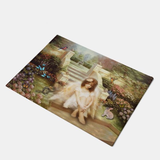 Angelic Serenity Garden door Mat (Schuin)