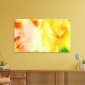  Angelic Statue Face Wrapped Canvas Print (Insitu (Woonkamer))