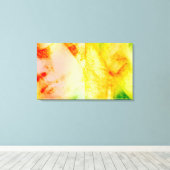  Angelic Statue Face Wrapped Canvas Print (Insitu (Houten vloer))
