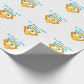 Angelic Surprise emoji Cadeaupapier (Hoek)