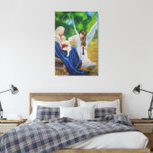 Angelic viool canvas afdruk (Insitu (Slaapkamer))