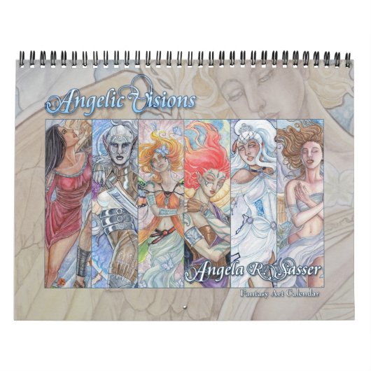 Angelic Vision - Fantasy Art - 12 maanden kalender (Hoes)