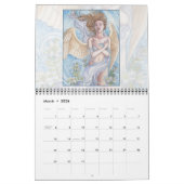 Angelic Vision - Fantasy Art - 12 maanden kalender (Mar 2026)