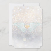 Angelic Wedding Invitation 2 Kaart (Achterkant)