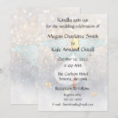 Angelic Wedding Invitation Kaart (Voorkant / Achterkant)