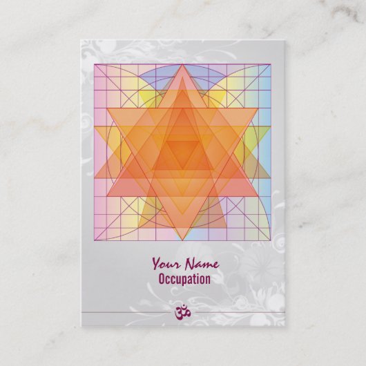 Angelic Whisper Visitekaartje (Voorkant)