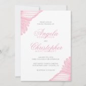 Angelic Wing Feathers Pink en Grey Kaart (Voorkant)
