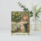 Angelic Wishes Feestdagenkaart (Staand voorkant)