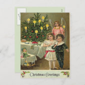 Angelic Wishes Feestdagenkaart (Voorkant / Achterkant)