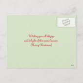 Angelic Wishes Feestdagenkaart (Achterkant)