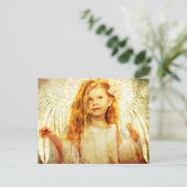 Angelic Wonder Briefkaart (Staand voorkant)