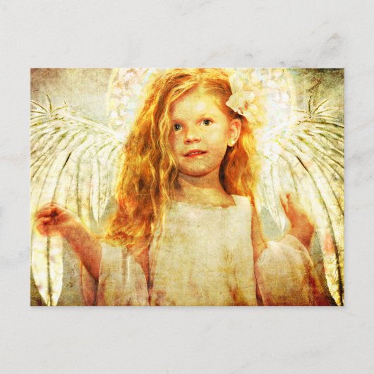 Angelic Wonder Briefkaart (Voorkant)