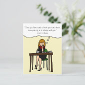 Angelica Briefkaart (Staand voorkant)