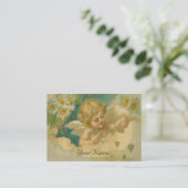 "Angelica" Elegant Custom Chubby Visitekaartjes (Staand voorkant)