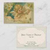 "Angelica" Elegant Custom Chubby Visitekaartjes (Voorkant / Achterkant)