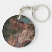 Angelica en Medoro Sleutelhanger (Achterkant)