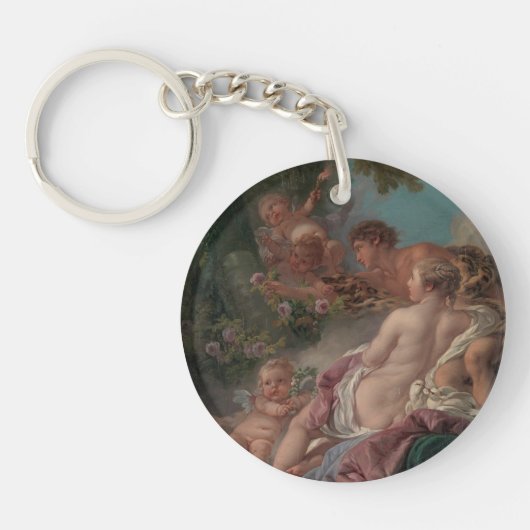 Angelica en Medoro Sleutelhanger (Voorkant)