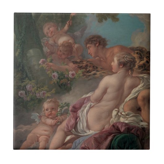 Angelica en Medoro Tegeltje (Voorkant)