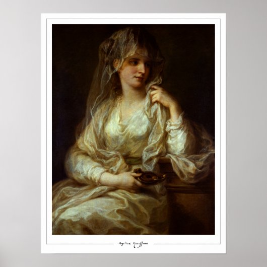 Angelica Kauffman Zedign Art Poster #1 (Voorkant)