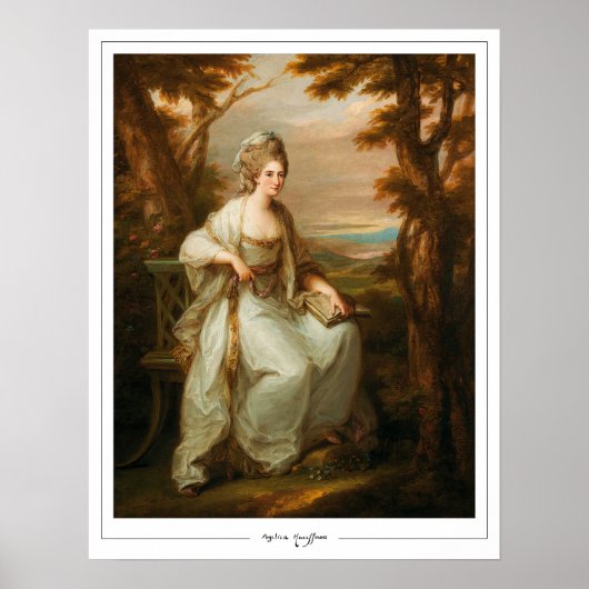 Angelica Kauffman Zedign Art Poster #3 (Voorkant)