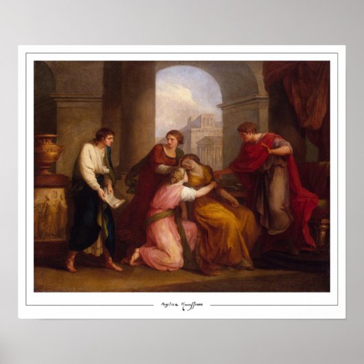Angelica Kauffman Zedign Art Poster #56 (Voorkant)