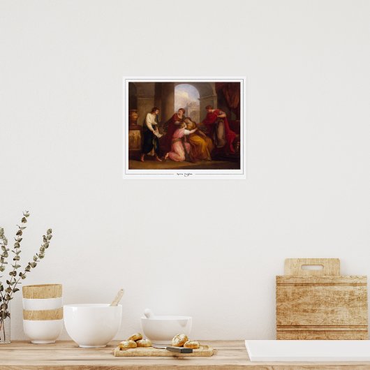 Angelica Kauffman Zedign Art Poster #56 (Keuken)