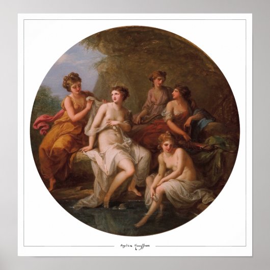 Angelica Kauffman Zedign Art Poster #9 (Voorkant)