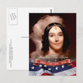 Angelica Van Buren, First Lady of the U.S. Briefkaart (Voorkant / Achterkant)