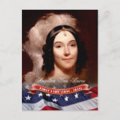 Angelica Van Buren, First Lady of the U.S. Briefkaart (Voorkant)