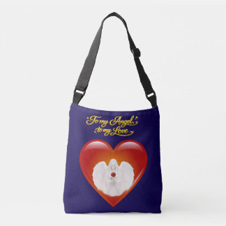AngelicFaith GoldenHeart Crossbody Tas