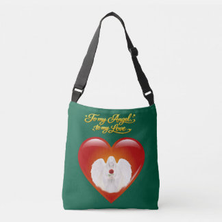 AngelicFaith GoldenHeart Crossbody Tas