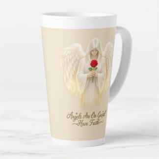 AngelicFaith GoldenHeart Latte Mok